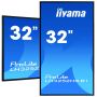 iiyama LH3252HS-B1 beeldkrant Digitale signage flatscreen 80 cm (31.5") IPS 400 cd/m² Full HD Zwart Type processor Android 8.0 (LH3252HS-B1) thumbnail