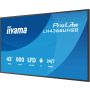 iiyama LH4366UHSB-B1AG beeldkrant Digitale signage flatscreen 109,2 cm (43") LCD Wifi 800 cd/m² 4K Ultra HD Zwart Type processor Android 24/7 (LH4366UHSB-B1AG) thumbnail