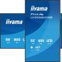 iiyama LH5566UHSB-B1AG beeldkrant Digitale signage flatscreen 139,7 cm (55") LCD Wifi 800 cd/m² 4K Ultra HD Zwart Type processor Android 24/7 (LH5566UHSB-B1AG) thumbnail