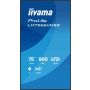 iiyama LH7566UHSB-B1AG beeldkrant Digitale signage flatscreen 190,5 cm (75") LCD Wifi 800 cd/m² 4K Ultra HD Zwart Type processor Android 24/7 (LH7566UHSB-B1AG) thumbnail