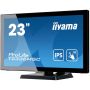 iiyama ProLite T2336MSC-B3 computer monitor 58,4 cm (23") 1920 x 1080 Pixels Full HD LED Touchscreen Zwart (T2336MSC-B3) thumbnail
