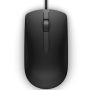 DELL MS116 muis Kantoor Ambidextrous USB Type-A Optisch 1000 DPI (275-BBCB) thumbnail