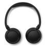 Philips TAH4000BK/00 hoofdtelefoon/headset Draadloos Hoofdband Oproepen/muziek USB Type-C Bluetooth Zwart (TAH4000BK/00) thumbnail