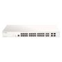 D-Link DBS-2000-28MP netwerk-switch Managed L2 Gigabit Ethernet (10/100/1000) Grijs (DBS-2000-28MP) thumbnail
