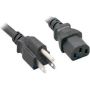 HPE 2,5m Power Cord C15 naar NEMA 5-15P 90 Graden (JL644A) thumbnail