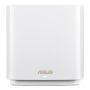 ASUS ZenWiFi AX (XT9) AX7800 1er Pack Weiß Tri-band (2.4 GHz / 5 GHz / 5 GHz) Wi-Fi 6 (802.11ax) Wit 4 Intern (90IG0740-MO3B60) thumbnail