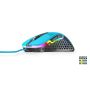 Cherry XTRFY M4 RGB kabelgebundene Gaming Maus USB Miami Blue (XG-M4-RGB-BLUE) thumbnail