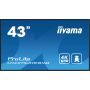 iiyama ProLite Digitale signage flatscreen 108 cm (42.5") LCD Wifi 500 cd/m² 4K Ultra HD Zwart Type processor Android 11 24/7 (LH4375UHS-B1AG) thumbnail
