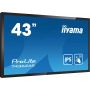 iiyama T4362AS-B1 beeldkrant Interactief flatscreen 108 cm (42.5") IPS 500 cd/m² 4K Ultra HD Zwart Touchscreen Type processor Android 8.0 24/7 (T4362AS-B1) thumbnail