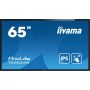 iiyama T6562AS-B1 beeldkrant Kiosk-ontwerp 163,8 cm (64.5") LED 500 cd/m² 4K Ultra HD Zwart Touchscreen Type processor Android 8.0 24/7 (T6562AS-B1) thumbnail