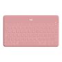 Logitech Keys-To-Go Kabellose Tastatur Pink (920-010045) thumbnail
