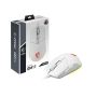 MSI CLUTCH GM11 WHITE muis Gamen Ambidextrous USB Type-A Optisch 5000 DPI (S12-0401950-CLA) thumbnail