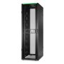 APC NetShelter SX, serverrackbehuizing, Gen 2, 52U, 2436H x 750B x 1200D mm, met zijkanten, zwart (AR3358B2) thumbnail