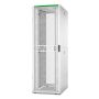 APC NetShelter SX, serverrackbehuizing, Gen 2, 52U, 2436H x 800B x 1200D mm, met zijkanten, wit (AR3388W2) thumbnail