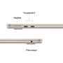 Apple MacBook Air 13" M2 8-core GPU 16GB/512GB Starlight (MDHA4FN/A) thumbnail