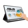 ASUS MB16AMT computer monitor 39,6 cm (15.6") 1920 x 1080 Pixels Full HD LED Touchscreen Multi-gebruiker Zwart, Grijs (90LM04S0-B01170) thumbnail