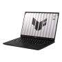 ASUS TUF Gaming A14 FA401KM-RG003W AMD Ryzen AI 7 350 Laptop 35,6 cm (14") 2.5K 16 GB LPDDR5x-SDRAM 1 TB SSD NVIDIA GeForce RTX 5060 Wi-Fi 6E (802.11ax) Windows 11 Home Nederlands Grijs (90NR0KG1-M000Z0) thumbnail