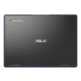 ASUS Chromebook CR11 Flip CR1104FTA-NS0355 Intel® N N150 29,5 cm (11.6") Touchscreen HD 4 GB LPDDR5-SDRAM 64 GB eMMC Wi-Fi 6E (802.11ax) ChromeOS Grijs QWERTY US International (90NX08W1-M00CK0) thumbnail