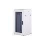 Digitus 6U wall mounting cabinet 19 rack 550x350 mm, front glass door, color grey (RAL 7035) (CL-19 06U) thumbnail