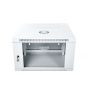 Digitus 6U wall mounting cabinet 19 rack 600x550, glass door, double sectioned, mounted, 60kg, grey (RAL 7035) (DN-WD19 06U/550) thumbnail