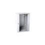 Digitus 12U wall mounting cabinet 19 rack 600x600, glass door, double sectioned, mounted, 60kg, grey (RAL 7035) (DN-WD19 12U/600) thumbnail