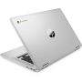 HP Chromebook x360 14b-cb0140nd Intel® Pentium® Silver N6000 35,6 cm (14") Touchscreen Full HD 8 GB LPDDR4x-SDRAM 128 GB eMMC Wi-Fi 5 (802.11ac) ChromeOS Zilver (519C7EA#ABH) thumbnail