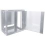 Intellinet 711807 rack 9U Wandrek Grijs (711807) thumbnail