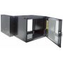 Intellinet 713764 rack 9U Wandrek Zwart (713764) thumbnail