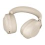 Jabra Evolve2 85 Headset Draadloos Hoofdband Kantoor/callcenter USB Type-C Bluetooth Goud, Beige (28599-999-898) thumbnail