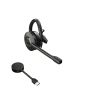 Jabra Engage 55 Headset Draadloos oorhaak Kantoor/callcenter Zwart, Titanium (9555-430-111) thumbnail