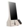 LG 27KC3PK-C beeldkrant Kiosk-ontwerp 68,6 cm (27") 300 cd/m² Full HD Beige Touchscreen Type processor Windows 10 IoT Enterprise 16/7 (27KC3PK-C) thumbnail