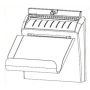 Zebra P1058930-189 reserveonderdeel voor printer/scanner Knipper 1 stuk(s) (P1058930-189) thumbnail