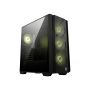 MSI MAG FORGE 330R AIRFLOW computerbehuizing Midi Tower Zwart, Transparant (MAG FORGE 330R AIRFLOW) thumbnail