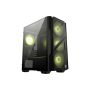 MSI MAG FORGE M110R AIRFLOW computerbehuizing Mini Tower Zwart (MAG FORGE M110R AIRFLOW) thumbnail