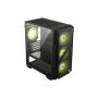 MSI MAG FORGE M110R AIRFLOW computerbehuizing Mini Tower Zwart (MAG FORGE M110R AIRFLOW) thumbnail