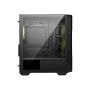 MSI MAG FORGE M120R AIRFLOW computerbehuizing Mini Tower Zwart, Transparant (MAG FORGE M120R AIRFLOW) thumbnail