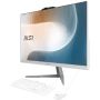 MSI Modern AM242 1M-1220EU Intel Core 5 120U 60,5 cm (23.8") 1920 x 1080 Pixels Alles-in-één-pc 8 GB DDR5-SDRAM 512 GB SSD Windows 11 Pro Wi-Fi 6E (802.11ax) Wit (MODERN AM242 1M-1220EU) thumbnail