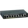 NETGEAR GS308P Unmanaged Gigabit Ethernet (10/100/1000) Power over Ethernet (PoE) Zwart (GS308P-100PES) thumbnail