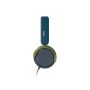 Philips 2000 series TAK2000CT/00 hoofdtelefoon/headset Hoofdtelefoons Bedraad Hoofdband Oproepen/muziek USB Type-C Blauw, Groen, Grijs (TAK2000CT/00) thumbnail