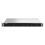 QNAP TS-464U-RP NAS Rack (1U) Intel® Celeron® N5095 4 GB DDR4 0 TB QNAP Turbo System Aluminium, Zwart (TS-464U-RP-4G) thumbnail