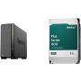 Synology DiskStation DS124 NAS + 16TB HAT3310 Harde Schijf (DS124 & HAT3310-16T) thumbnail
