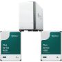 Synology DiskStation DS223J 2-Bay NAS met 8TB HAT3300 (2x 4TB) (DS223J+ & HAT3300-4T) thumbnail