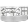 Logitech WAVE KEYS FOR MAC Wave Keys wireless ergonomic keyboard - OFFWHITE - UK - INTNL-973 (920-012408) thumbnail