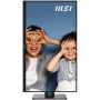 MSI PRO MP273UP E6 computer monitor 68,6 cm (27") 3840 x 2160 Pixels 4K Ultra HD Zwart (9S6-3PB49H-296) thumbnail