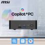 MSI Cubi NUC AI+ 3MG-002EU Copilot+ PC Intel Core Ultra 9 386H 32 GB DDR5-SDRAM 1 TB SSD Windows 11 Pro Mini PC Zwart (9S6-B21111-002) thumbnail