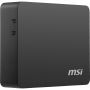 MSI Cubi NUC TWG S-013EU Intel® N N150 8 GB DDR5-SDRAM 128 GB SSD Windows 11 Pro Mini PC Zwart (9S6-B21221-013) thumbnail
