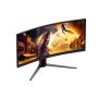 AOC G4 CU34G4CA computer monitor 86,4 cm (34") 3440 x 1440 Pixels Zwart, Rood thumbnail