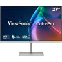 Viewsonic VP Series VP2766-2K-W computer monitor 68,6 cm (27") 2560 x 1440 Pixels Quad HD LED Wit, Zilver thumbnail