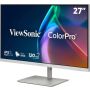 Viewsonic VP Series VP2766-2K-W computer monitor 68,6 cm (27") 2560 x 1440 Pixels Quad HD LED Wit, Zilver thumbnail