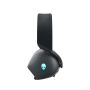 Alienware AW720H Headset Bedraad en draadloos Hoofdband Gamen USB Type-C Zwart (AW720H-G-DEAM) thumbnail